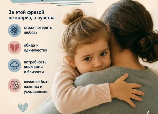 РОДИТЕЛЯМ НА ЗАМЕТКУ. "Ты меня не любишь"