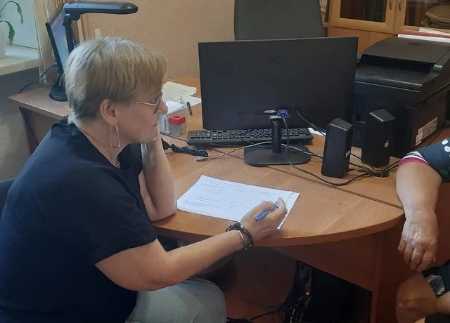 Работа выездного консультационного пункта в Советском районе Курской области Работа выездного консультационного пункта в Советском районе Курской области